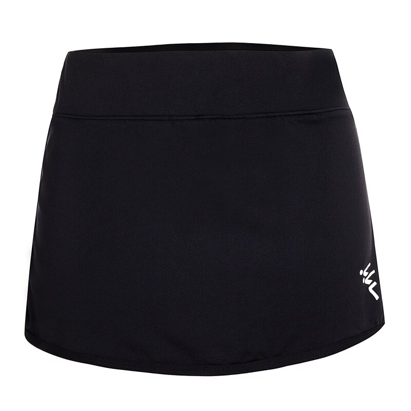 Kvinders aktive atletiske skort letvægts nederdel med lommer hurtigtørrende blyant nederdele med shorts indvendigt til løb af tennis golf: M
