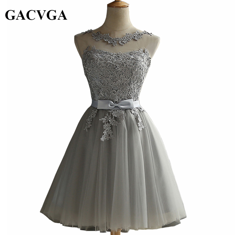 Gacvga elegante Spitze Sommerkleid ärmellose schöne kurze Kleid für Frauen sexy schlanke Weihnachts feier Kleider Vestidos