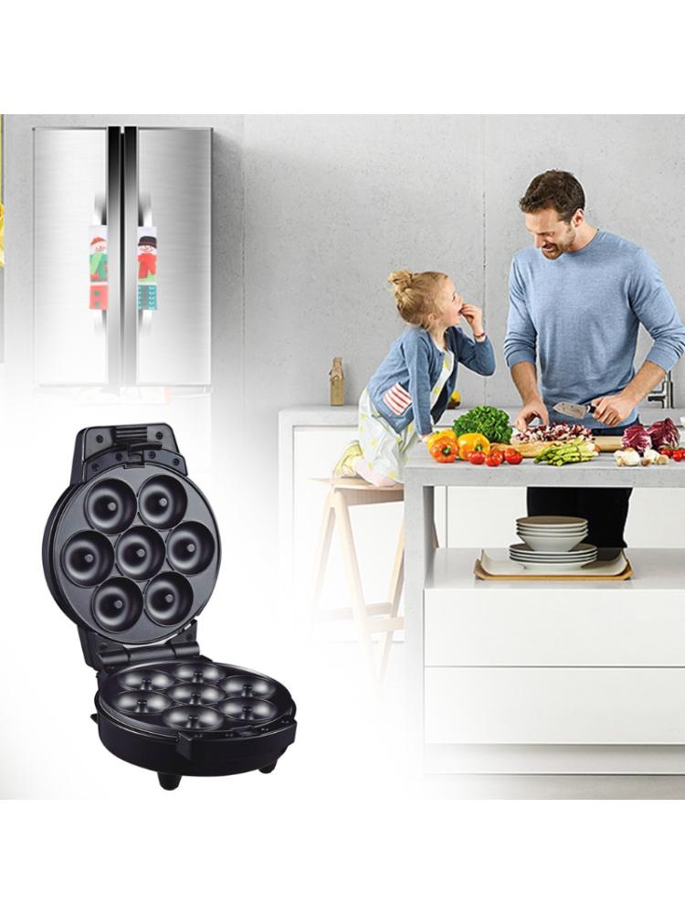 Non-stick Surface 7 Grid Biscuit Maker Machine Cake Making Mould Electric Baking