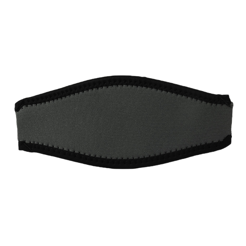 Neoprenowa maska robić nurkowania opaska na głowę chroniący włosy pokrywa podwodne nurkowanie z rurką: szary