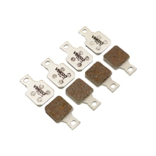 Pastilhas de freio de bicicleta para pinça Magura MT5 MT7, 4 pares, resina aprimorada Ex Plus
