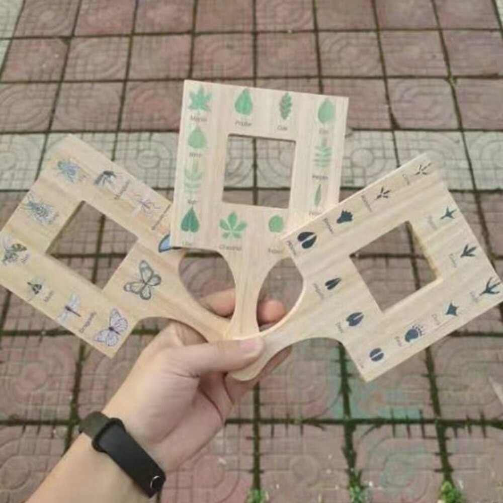 Nature Guide Finder Leaf Finder Cloud Viewer Identification Guide Homeschooling Nature Identification Materials Frame