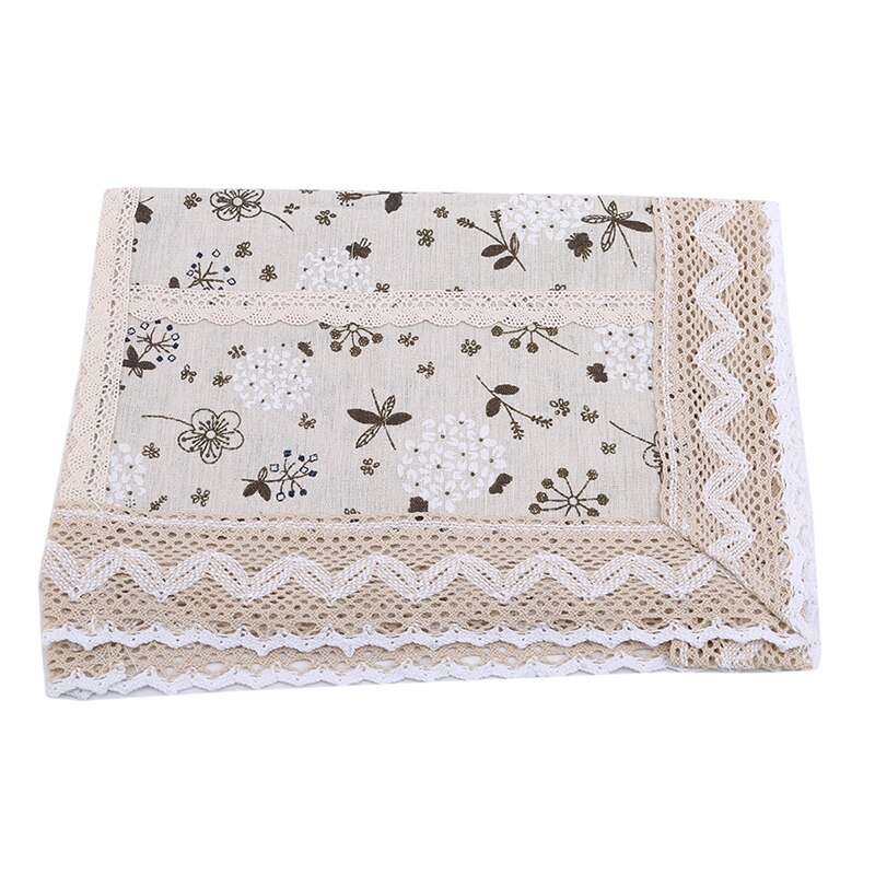 1pc Microwave Cover Microwave Oven Hood Oil Dust Cover With Storage Bag Kitchen Accessories Supplies Home Decoration: Flower language