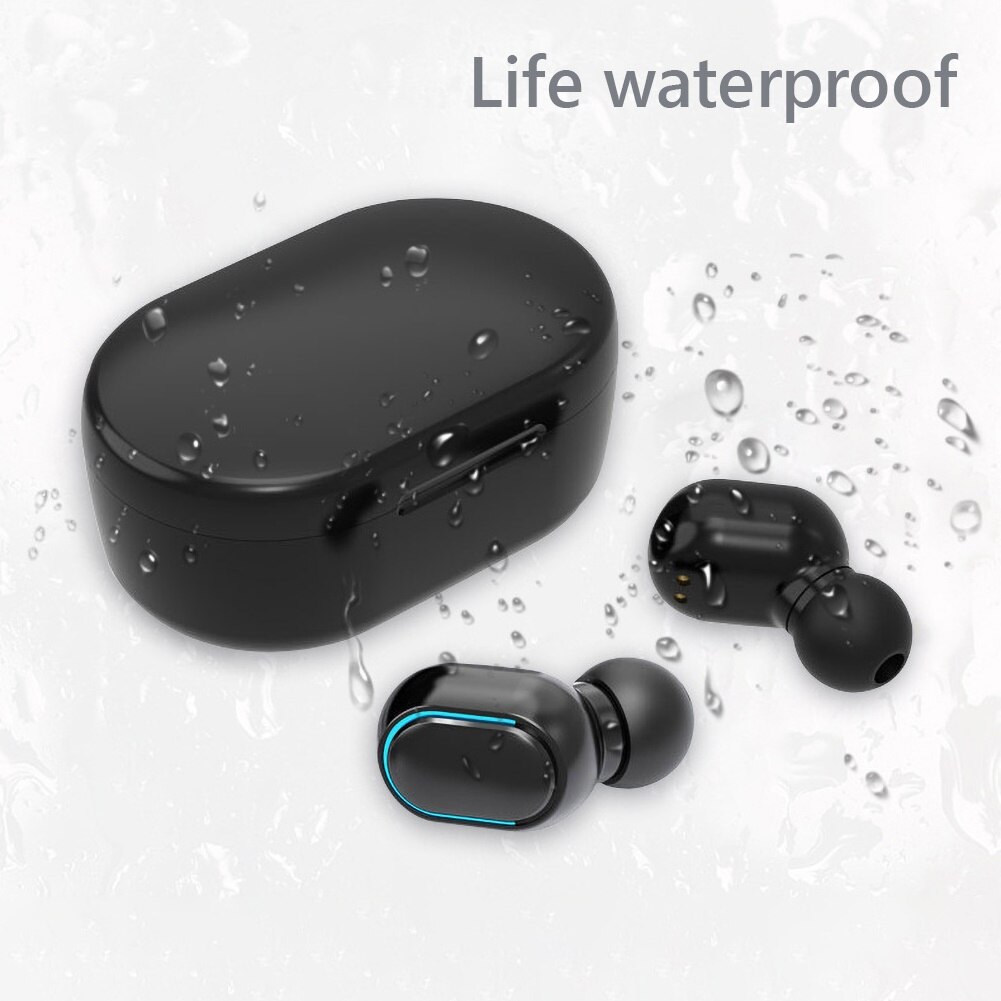 A7S/E7S Bluetooth 5.0 Telefoon Accessoires Draadloze Oortelefoon IPX7 Waterdichte 9D Stereo Sport In-Ear Oordopjes Voor telefoon