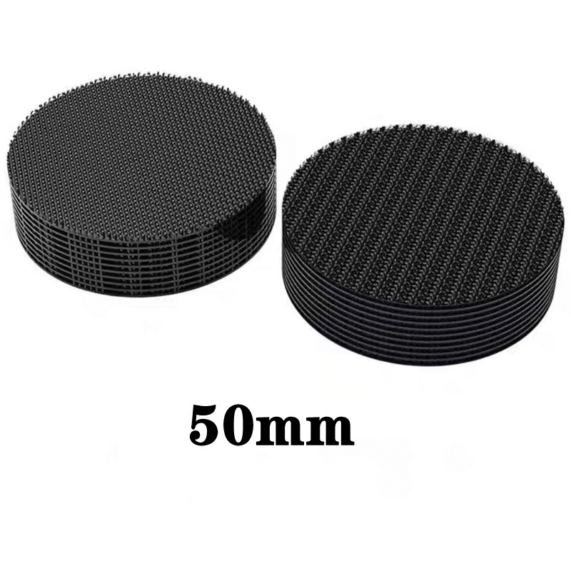 Zelfklevende bevestigingstape Extra sterke tapijtbevestigingssticker Dubbelzijdige klittenband Automatische plakband Troosterbevestiging: Champagne / 1 meter