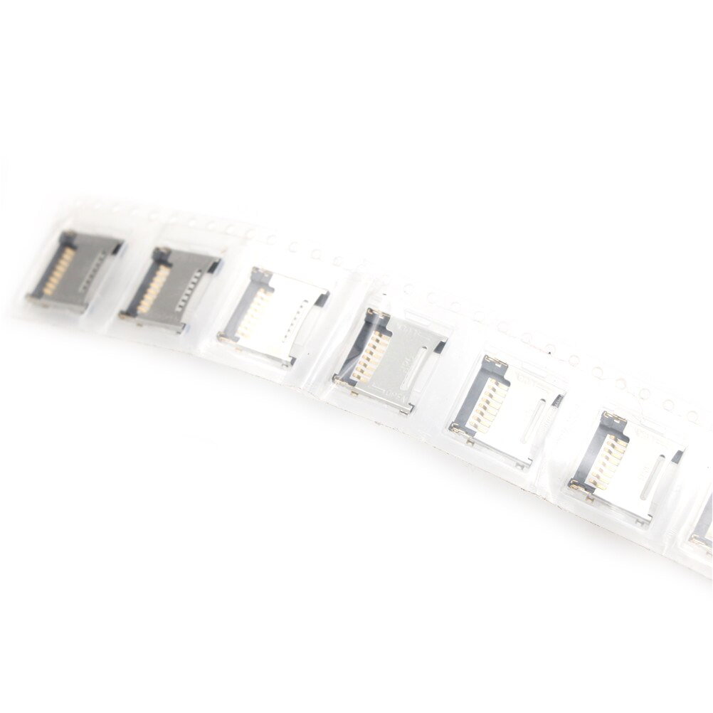 10 pièces Type Push-Push TransFlash TF Micro SD carte prise adaptateur connecteur de carte de circuit imprimé automatique: Default Title