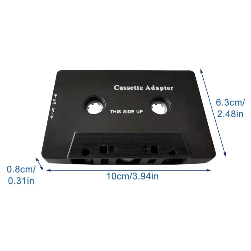 Y3NC Bluetooth-kompatibel Auto Band Kassette Aux Adapter Smartphone Kassette Adapter Auto Band Stereo Konverter Adapter