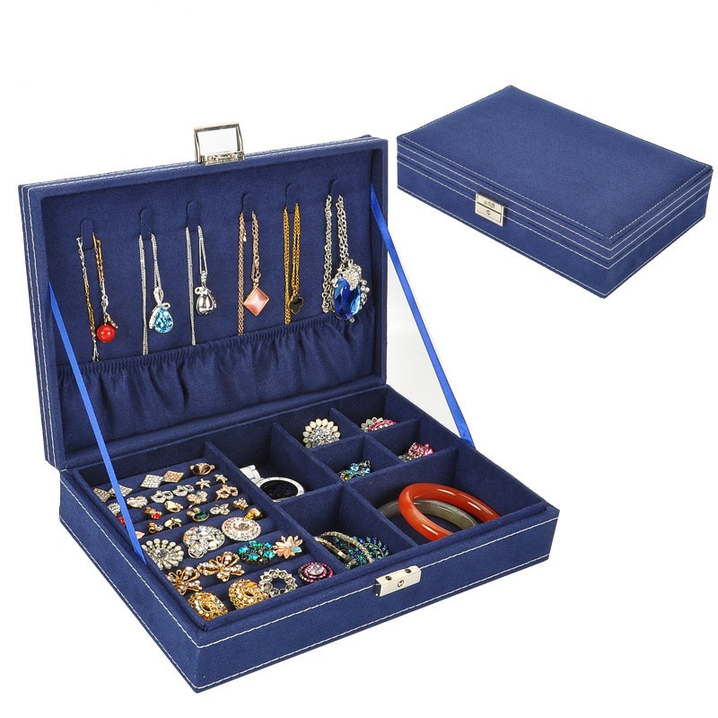 Verkoop Factory Sales Hoogwaardige Fluwelen Sieraden Dozen, Ring Dozen, verlies Te Jewel Case Voor Stijl Festival