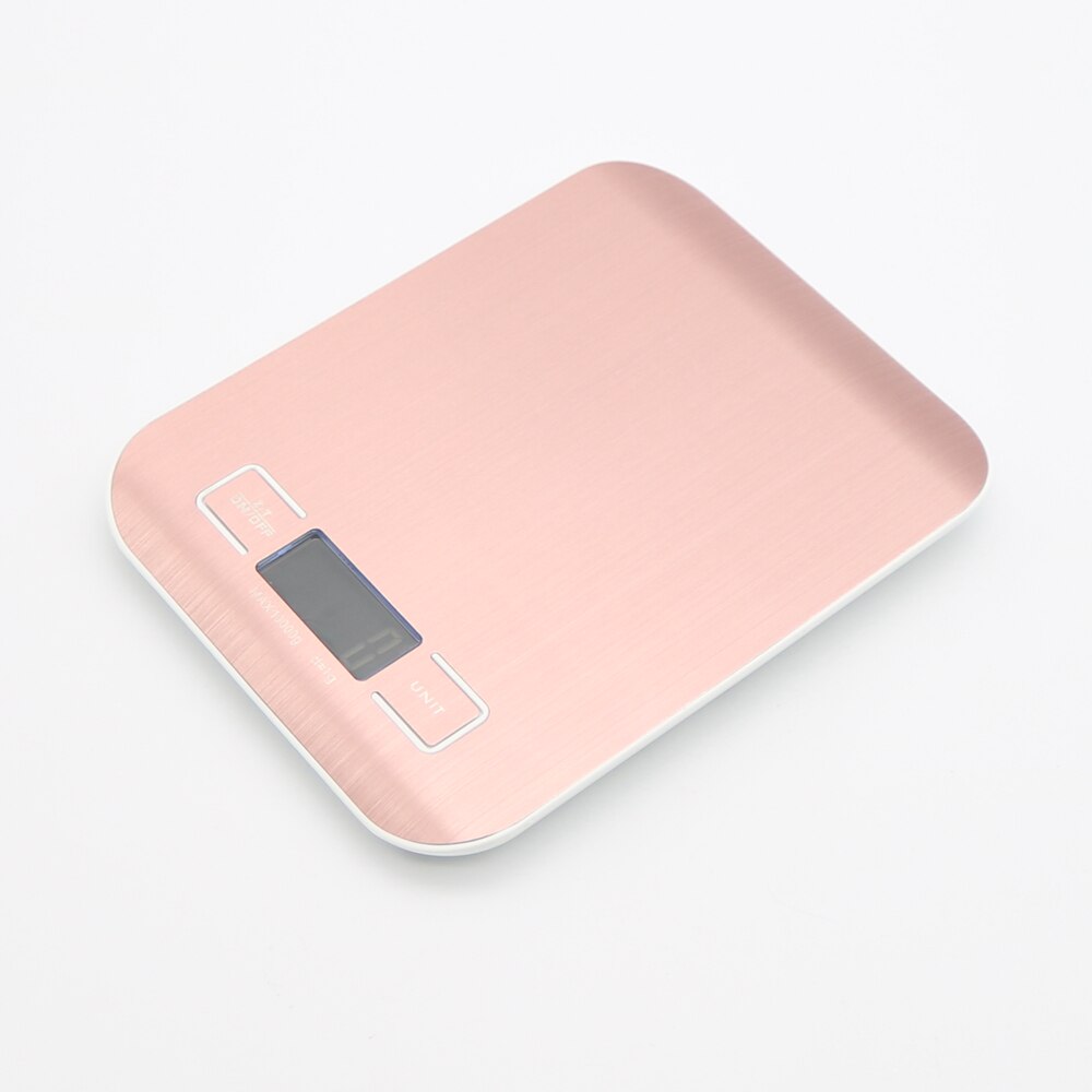 LCD Electronic Kitchen Scales balance Cooking Measure Tools Digital Stainless Steel 10KG/1g digital Weighing Food scale