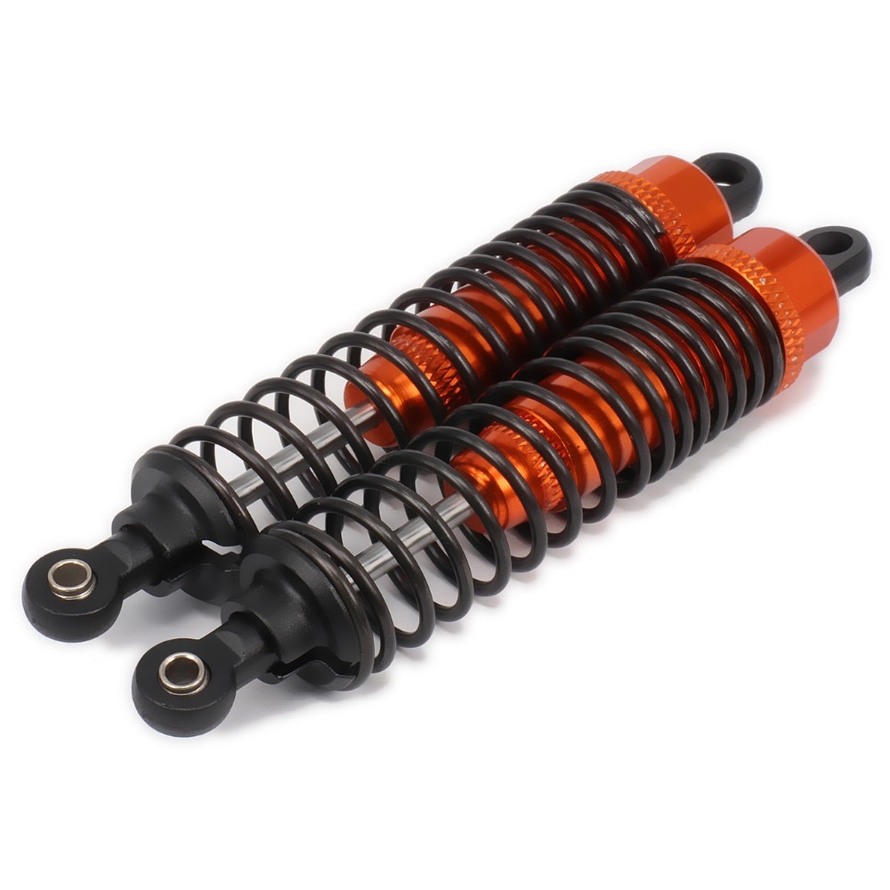 Oil filled Style adjustable 98mm alloy aluminum shock absorber damper for rc car 1/10 buggy truck RCAWD hop-up parts Hsp 2PCS