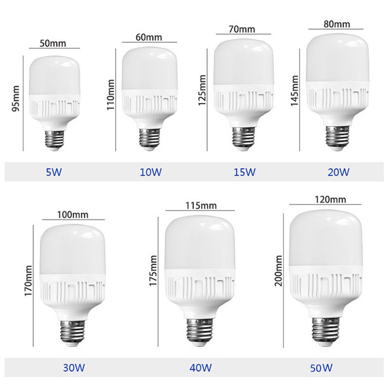 220V E27 Screw LED Bulb Super Bright Energy Saving Bulb Household Hanging Buckle Light Bulb Living Room Household Light Bulb