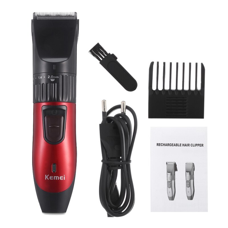 Tondeuse à cheveux électrique sans fil avec peigne de limite réglable tondeuse à cheveux à batterie Rechargeable Machine de découpe de cheveux facile à utiliser 38