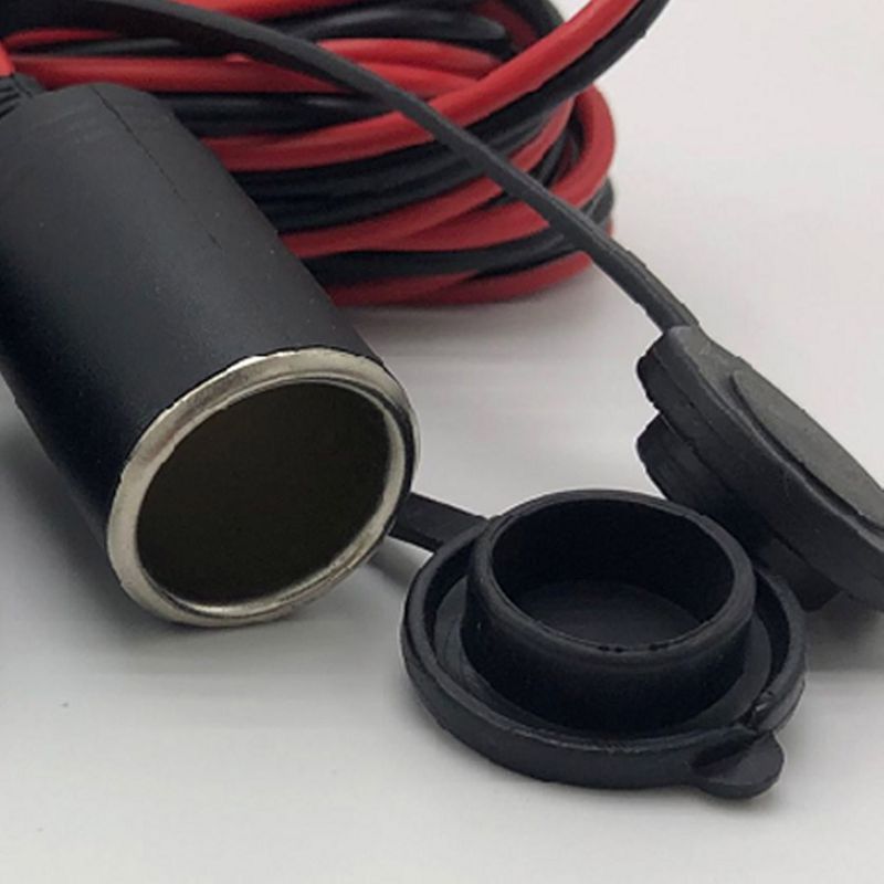 Auto Sigarettenaansteker Verlengkabel 12V 24V Adapter 16AWG Stopcontact Dc Voeding Wire Lead Auto lader Zetel Draad