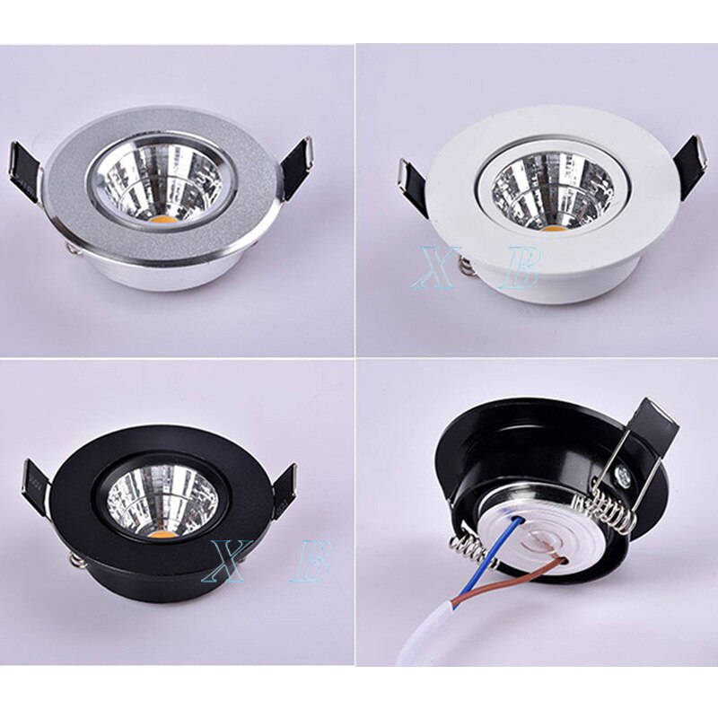 3W 5W Led Spots Mini Led Plafond Onderaan Lichten AC85-265V Verzonken Gloeilampen Voor Kabinet Teller Showcase Thuis verlichting