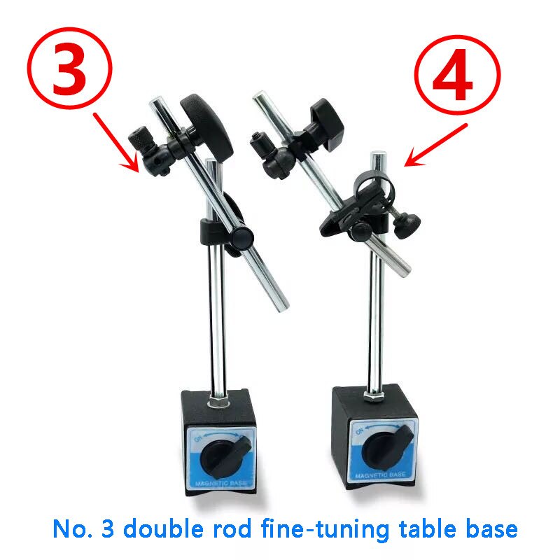 Dial Indicator Magnetic Base Dial Indicator Base Universal Indicator Mechanical Micro 10 Mm Indicator Lever Dial Indicator LK: Gold