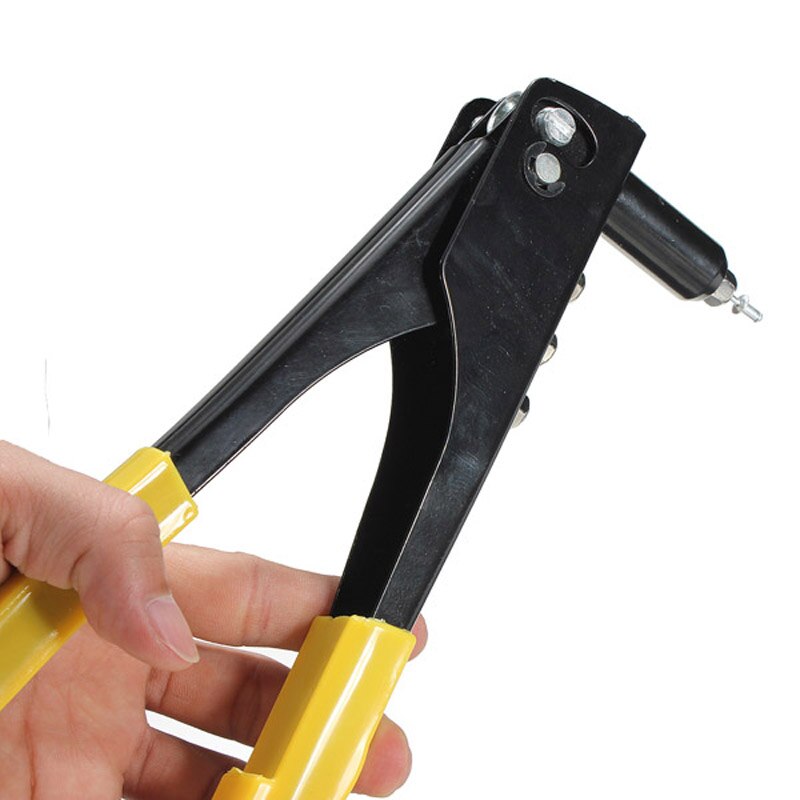 Popnitteværktøj nittepistol med blindnitter reparationsværktøjssæt kraftigt håndværktøjssæt til metaltræbearbejdning