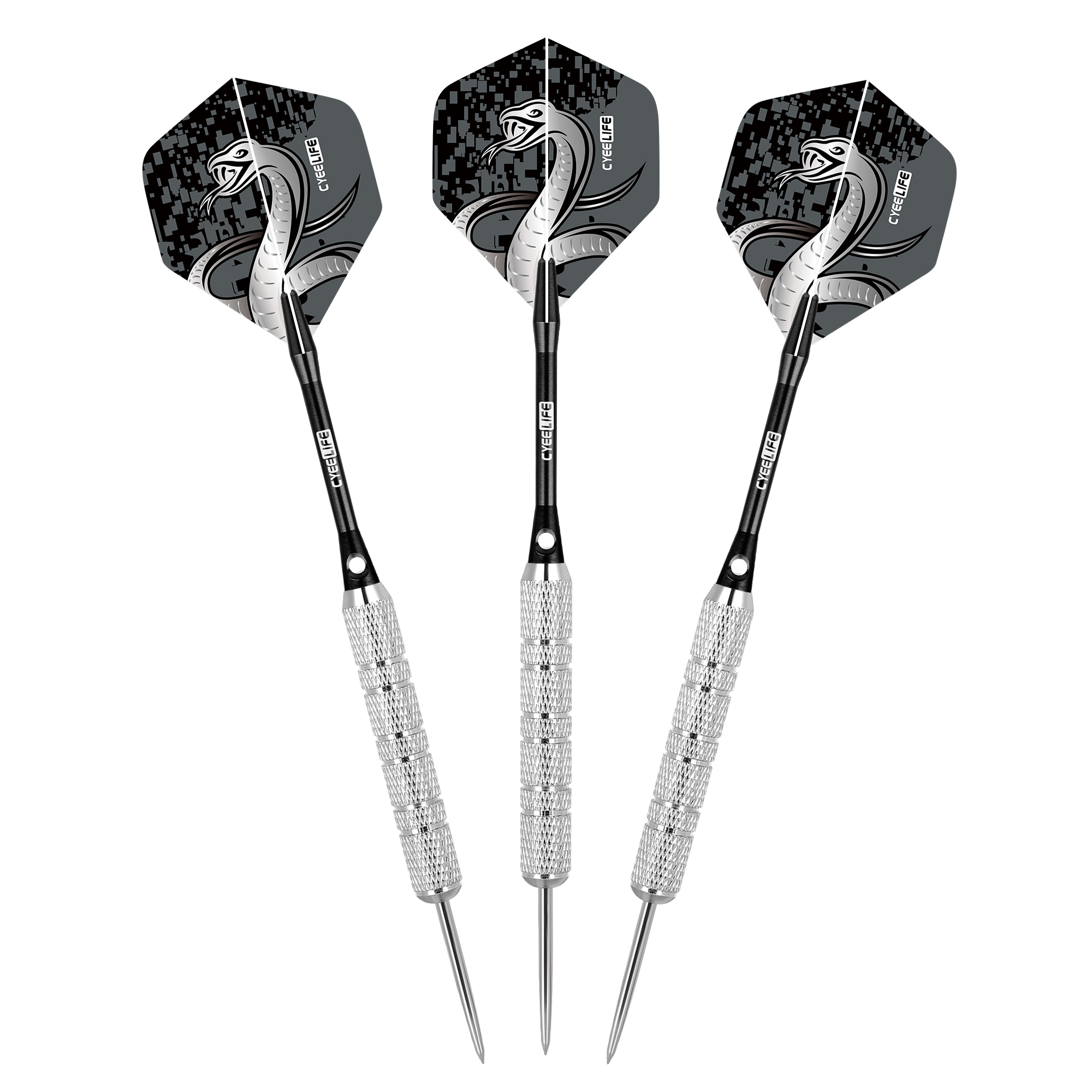CyeeLife 3pcs 20g Flying Dart Steel Needle Tip Dart Sport Outdoor Indoor Entertainment Game Accessories: Default Title