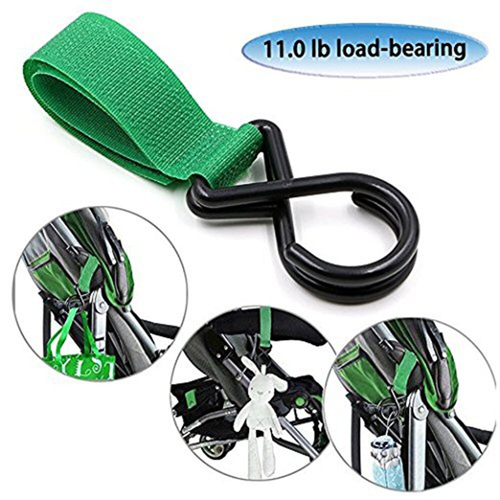 6 teile/satz Kinderwagen Haken Rollstuhl Kinderwagen Pram Wagen Tasche Aufhänger Haken Baby Kinderwagen Einkaufstasche Clip Kinderwagen Zubehör