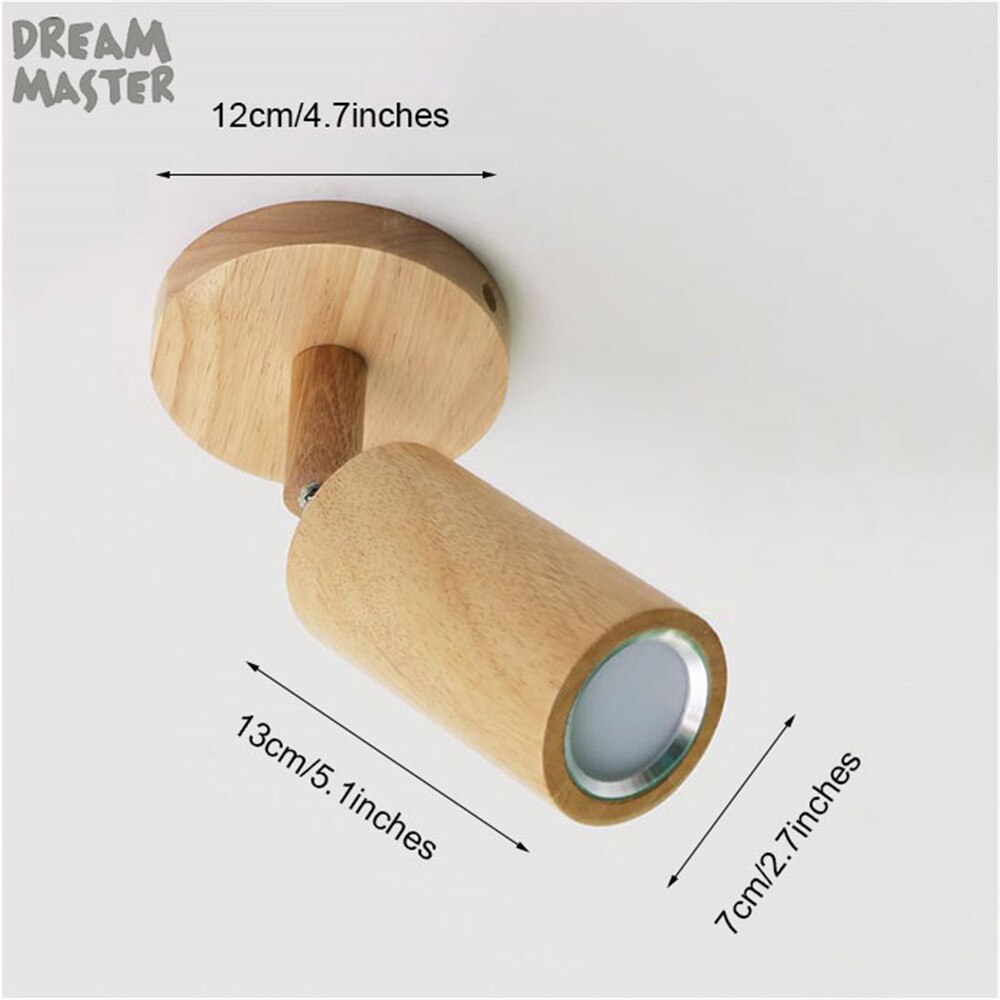 Moderne houten LED Spoor Licht, 5W COB Rail Spots Lamp, leds Tracking Armatuur Verlichting voor Winkel Winkel Mall Tentoonstelling lamp