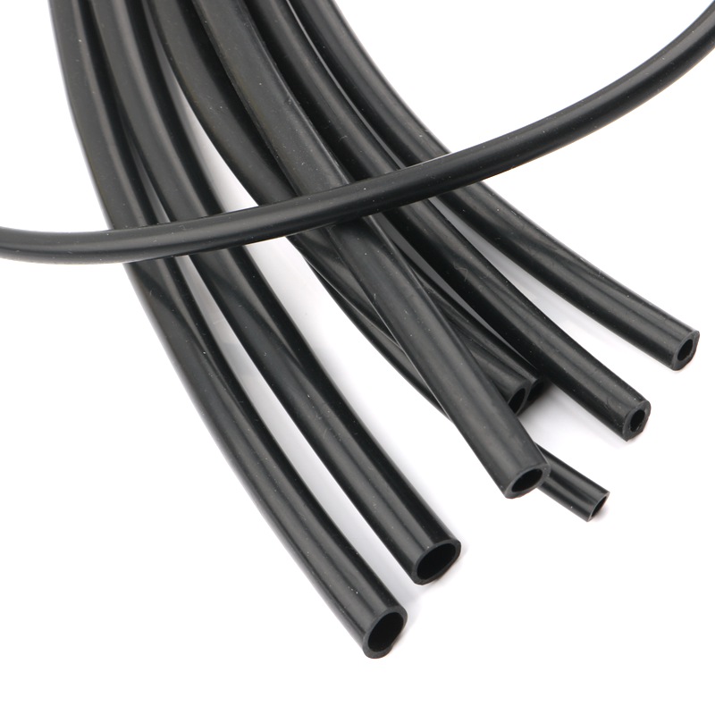 1m/5 m 10m sort silikoneslange fleksibel gummislange 1 2 4 5 6 7 8 9 10 11 12 14 16 mm fleksibel blød silikoneslange
