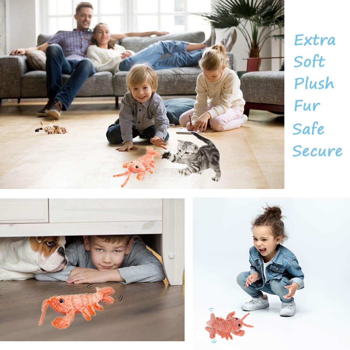 Jouet électrique interactif en forme de poisson pour chat, sauterelle, cataire réaliste, produit pour animaux de compagnie, chaton