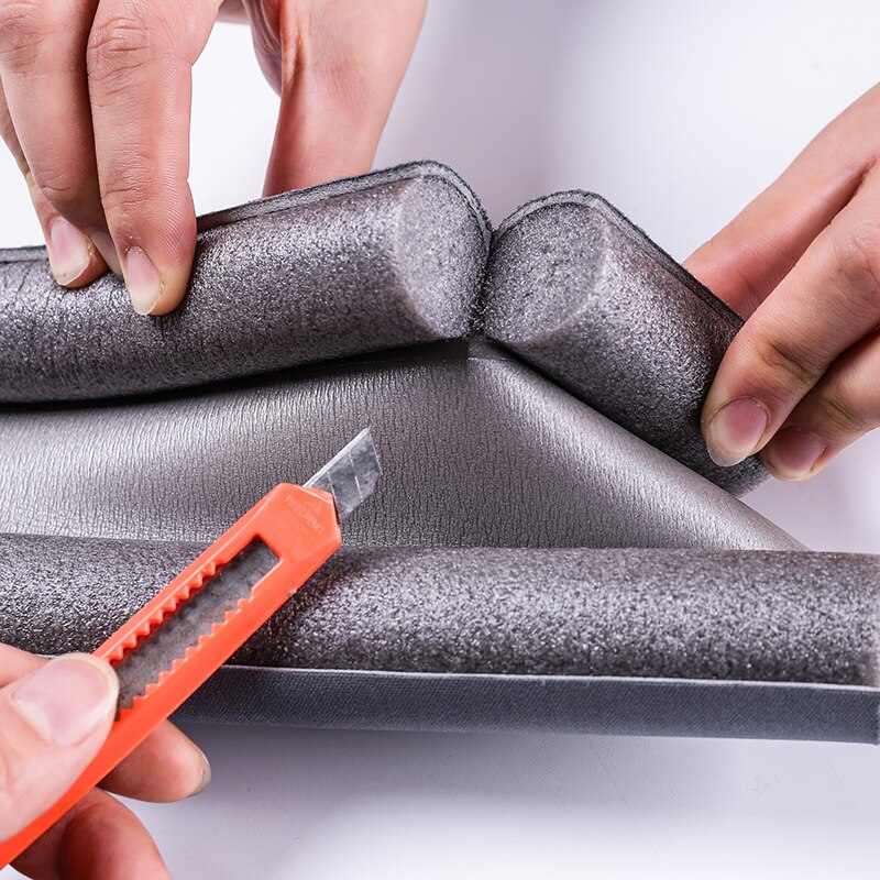 Door Draft Stopper Weather Stripping Noise Blocker Window Breeze Blocker Adjustable Door Sweeps