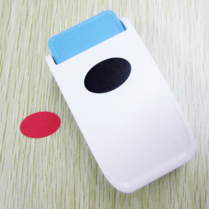 1 Pcs Tuba Embossing Machine Handleiding Diy Druk Grafiek Hit Bloem Papier Cutter Furador Punch Scrapbooking Eva Para Artesanato: Ellipse 2 5 mm