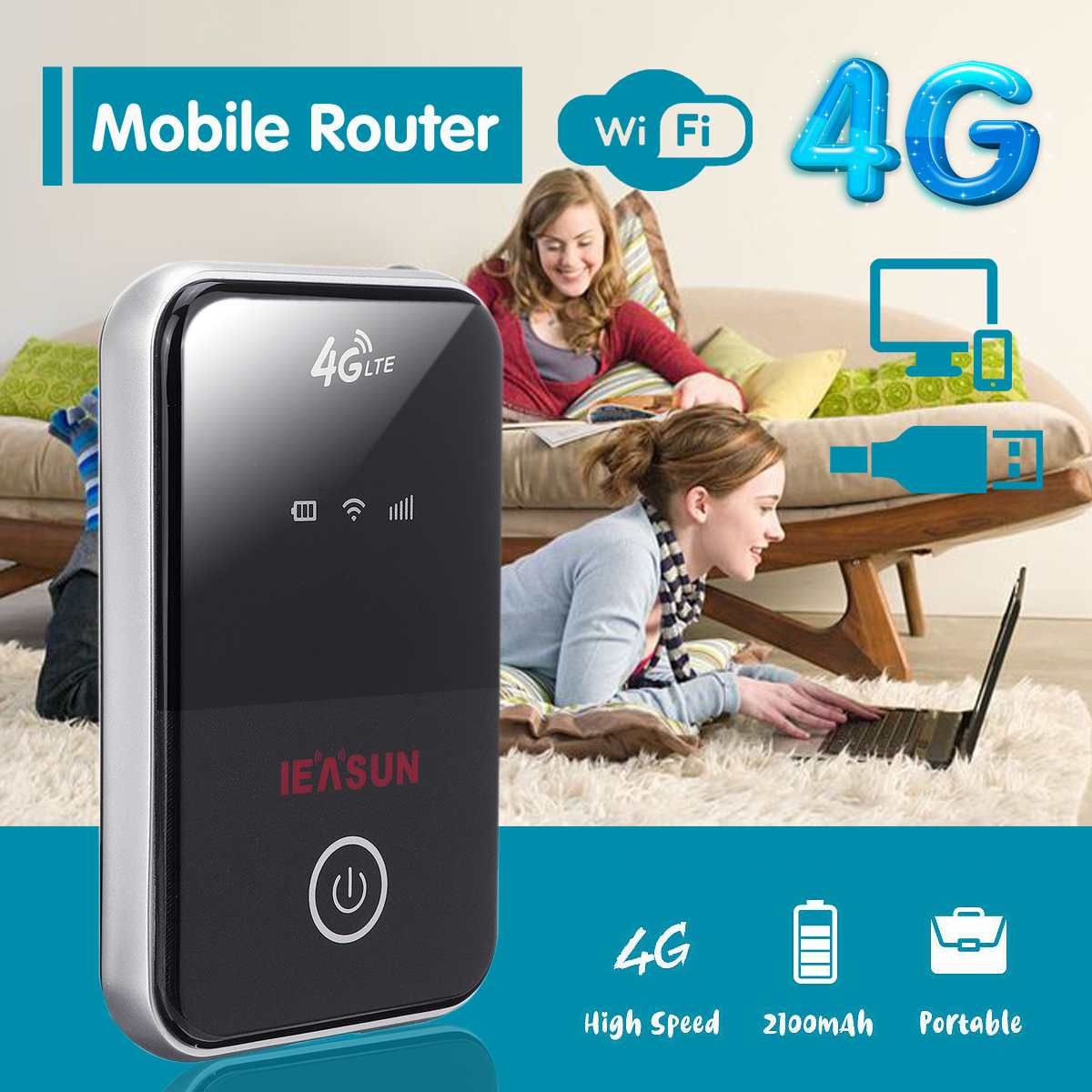 Wireless Portable Pocket Router Portable Pocket Wifi FDD B1 B3 B5 B8 WCDMA B1 B5 B8 Standard Sim Card 150mbps