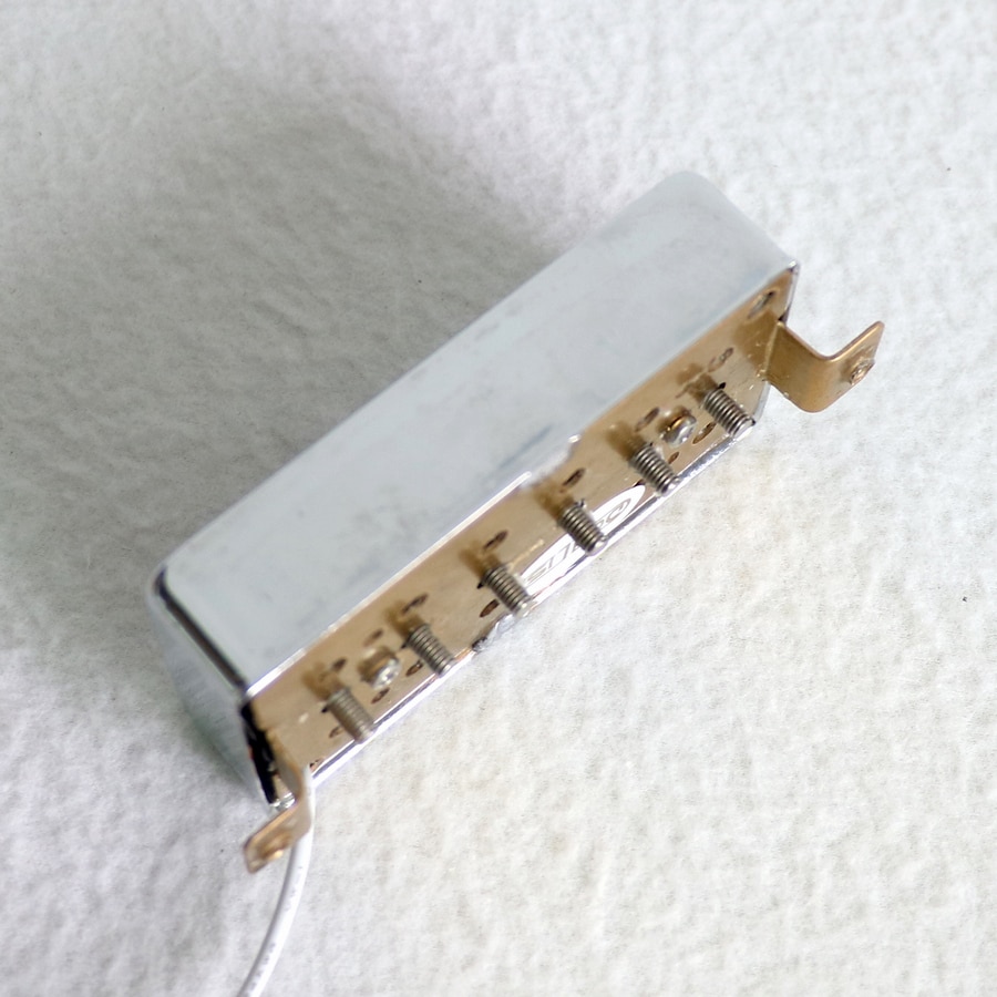 Donlis cubierta de cromo imán de cerámica P90 humbucker tamaño pastilla de guitarra LP para diy guitarra eléctrica Pickup