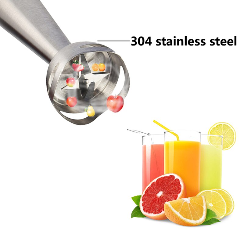 Licuadora multiusos comida huevo mezclador pastel procesador palo batidora de mano batidora de jugos electrica de electrodomésticos de cocina