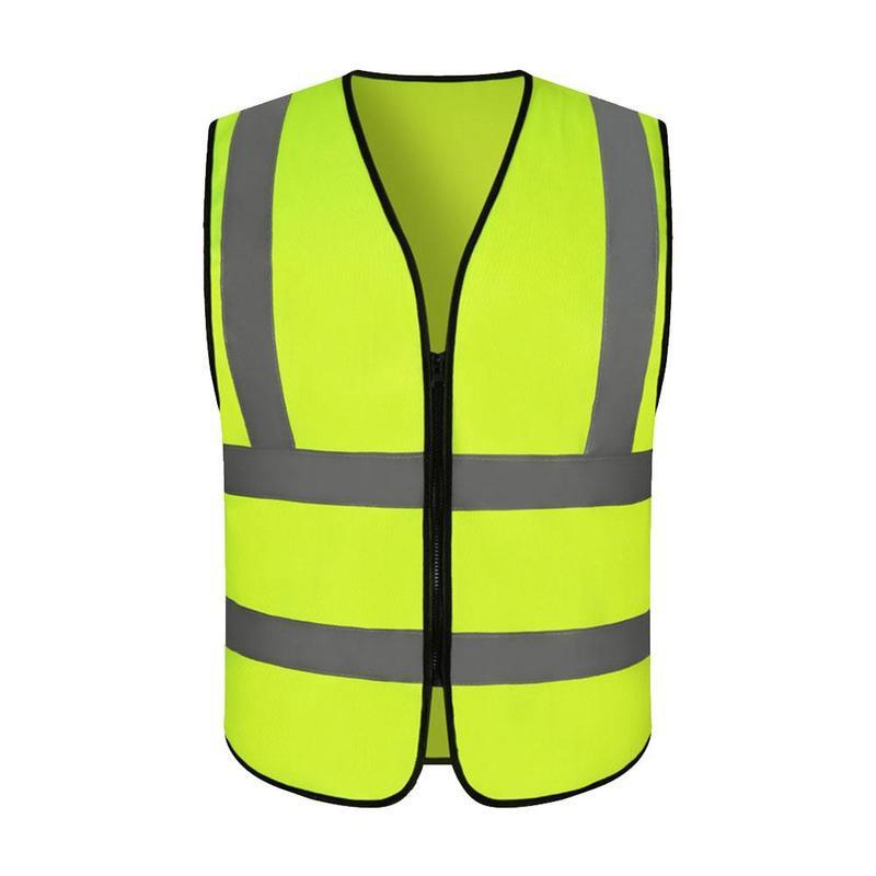Reflecterend fietsvest ademend verkeer nacht werk beveiliging hardlopen reflecterend veiligheidsvest buiten waarschuwing reflecterend vest: B