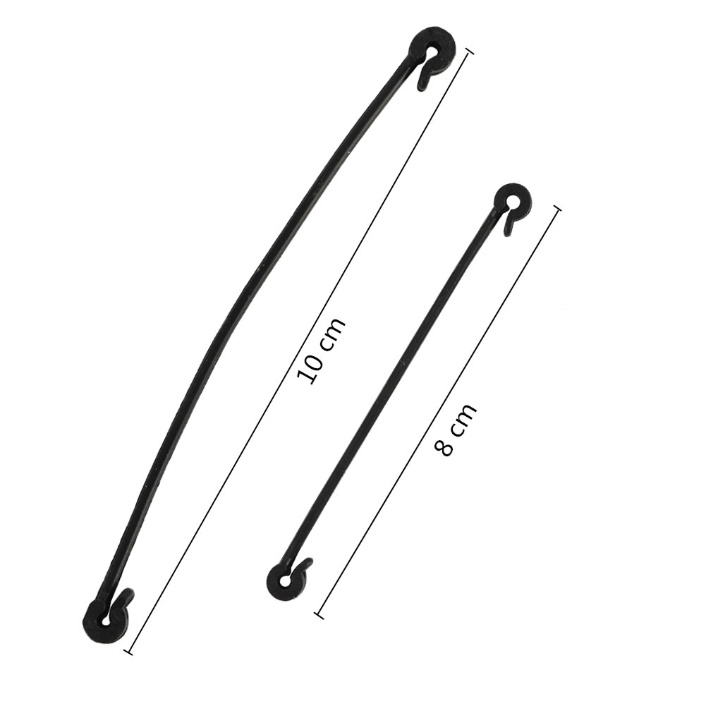 1000Stck 8 cm/10 cm Lasch Haken Trauben Kiwi Gurke Tomaten Reben Stengel Gebunden Befestigen Clips Gemüse Obst zweige Gebunden Schnallen