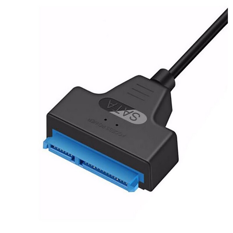 Adaptador de disco duro externo USB 3,0 a SATA de 2,5 pulgadas, lector para Cable SSD HDD