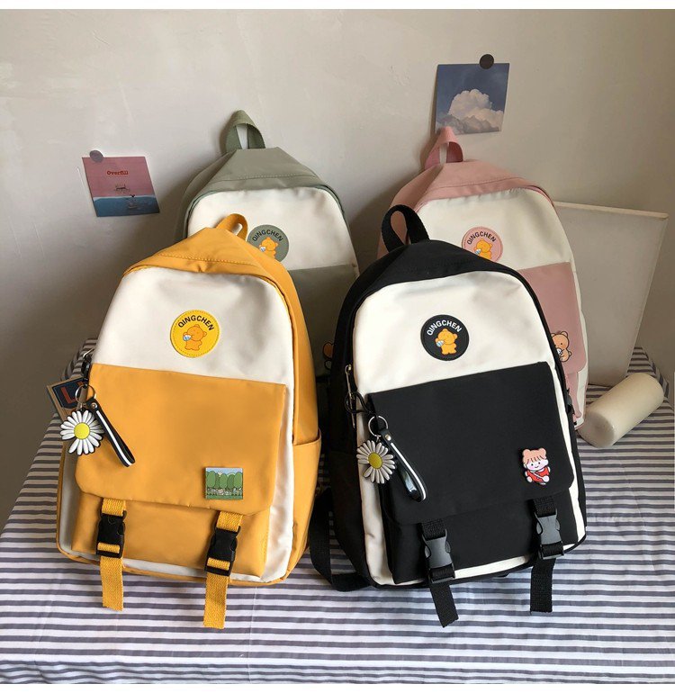Women School Backpacks Summer Brand Female Canvas Shoulder Bags Students Bookbag Backpack for Teenage Girls