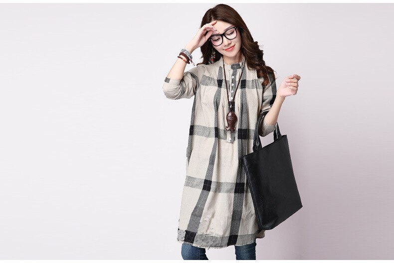 Neue Nähte verlieren Beiläufige Mutterschaft Kleider Herbst Winter Schwangerschaft Kleidung für Schwangere Frauen Plus Größe Mutterschaft Kleid: 3 / M