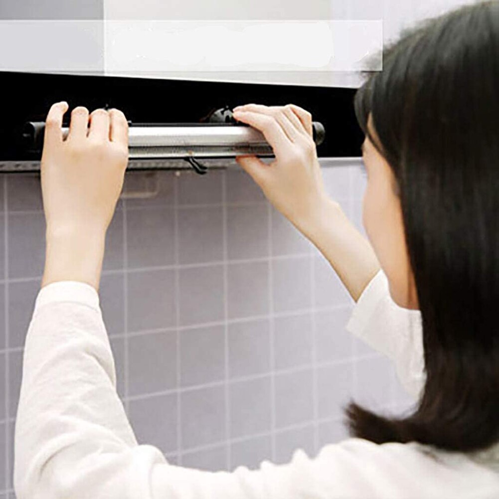 Kitchen Face Protect Female Cooking Oil Splash Protection Soot Resistance Clear Curtain Home Tool Kit 30*41cm