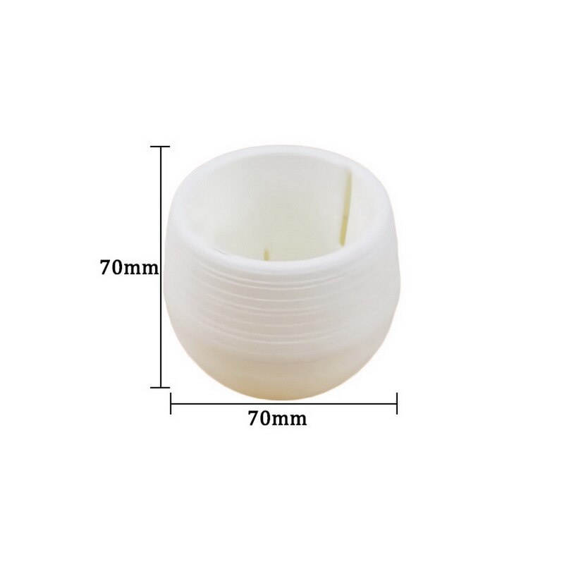 Colourful Round Plant Pot PP Mini Container For Cactus Flower Planters For Succulents Decor Plants Desktop Flower Pots: white
