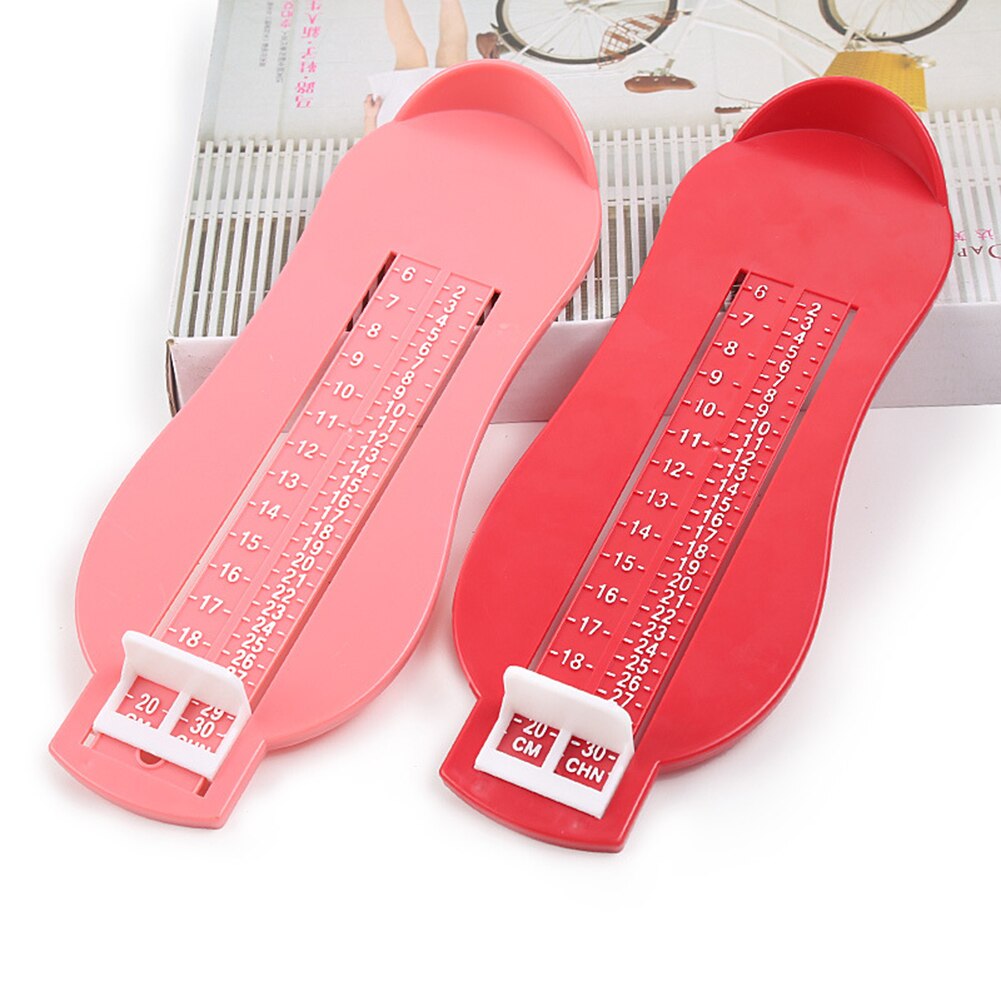Baby Foot Ruler Kids Foot Length Measuring Gauge Tool Child Shoes Size Calculator For Children Infant Shoes Fittings Gauge Tool