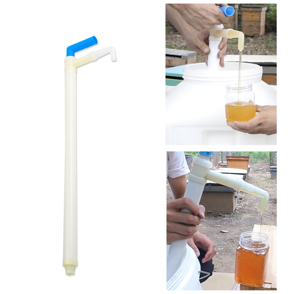 1PCS plastic honey extraction machine honey filling pump equipment drinking fountain animal feeder beekeeper beekeeping tools