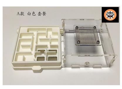 3D Printing PLA Ant Nest Ants Farm Flat Acrylic Ant Workshop Insect Cages Granja de hormigas nid fourmis Villa Pet Mania: A white