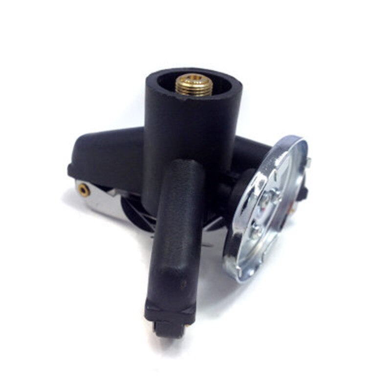 Outdoor Stove Adapter Portable Flat Gas To Long Gas Tank Black Triangle Adapter