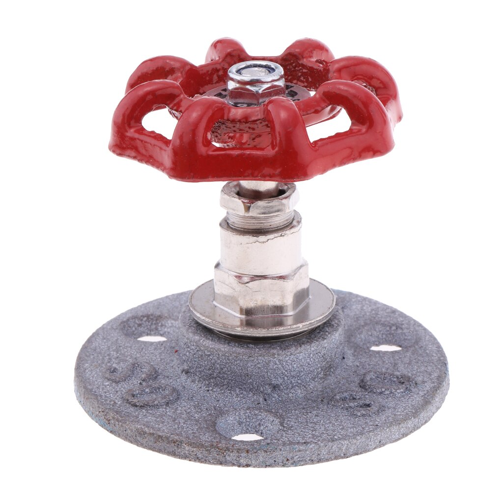 WALL DOOR HOME METAL STICKY HOOK HANGER HOLDER HAND WHEEL KEYS COAT HAT HOOK, INDUSTRIAL MULTI USES HOOKS: Silver