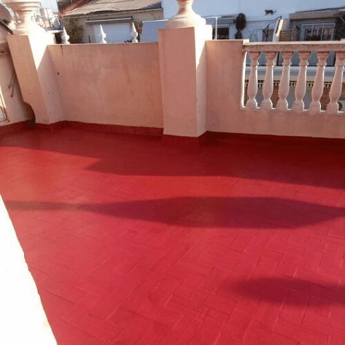 SikaFill 100 Revestimiento elastico impermeabilizacion 5Kg Rojo