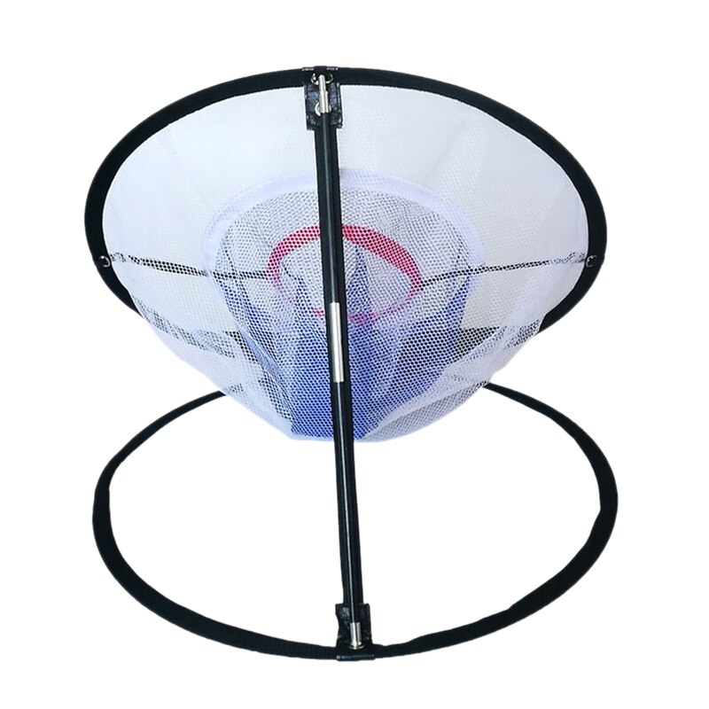 Golf Indoor Outdoor Chipping Net Pitching Cages Mats Practice Easy Net Golf Training Golf Aids with A Pad