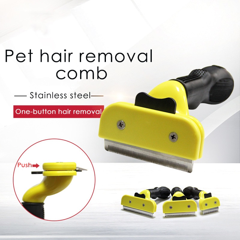 Pet Hair shedding Comb Pet Dog Cat Brush Grooming Tool Hair Removal Comb For Dogs Cats Supply Hair Combs