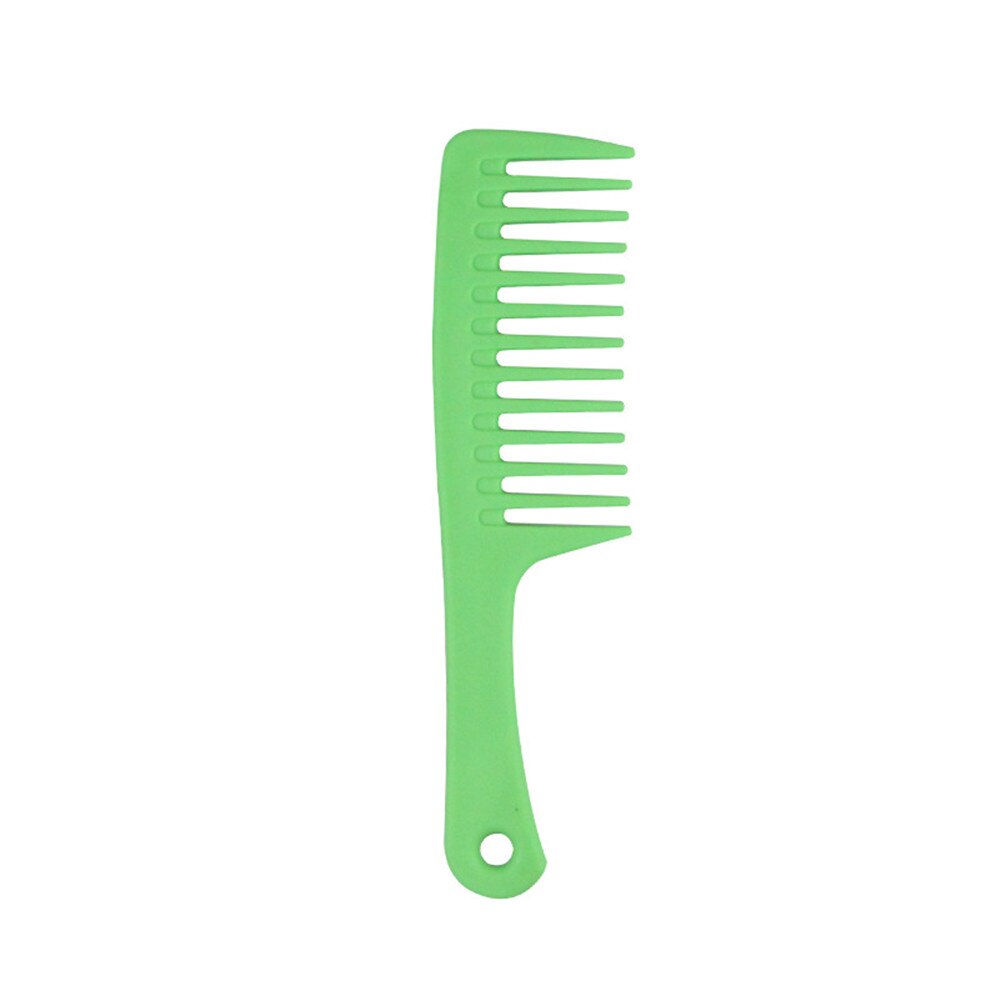 1 PC. Wide Tooth Anti-Static Hairdressing Comb Heat Resistant Woman Wet Detangle Curly Hair Brushes Pro Salon Styling Tools