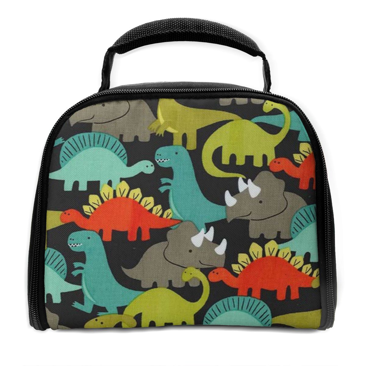 Noisydesigns Cartoon Dinosaurus Print Thermo Lunch Tas Waterdichte Koeltas Geïsoleerde Lunch Box Thermische Picknick Tas Voor Kid Eenvoudige