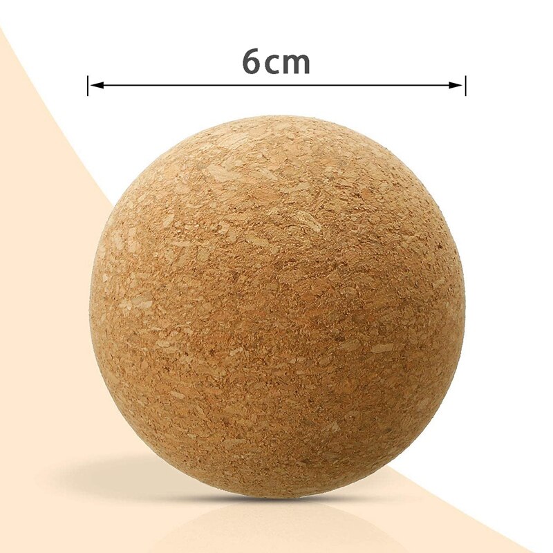 5 Pieces Wine Cork Ball Wooden Cork Ball Stopper for Wine Decanter Carafe Bottle Replacement (2.36 Inch/ 6 cm)