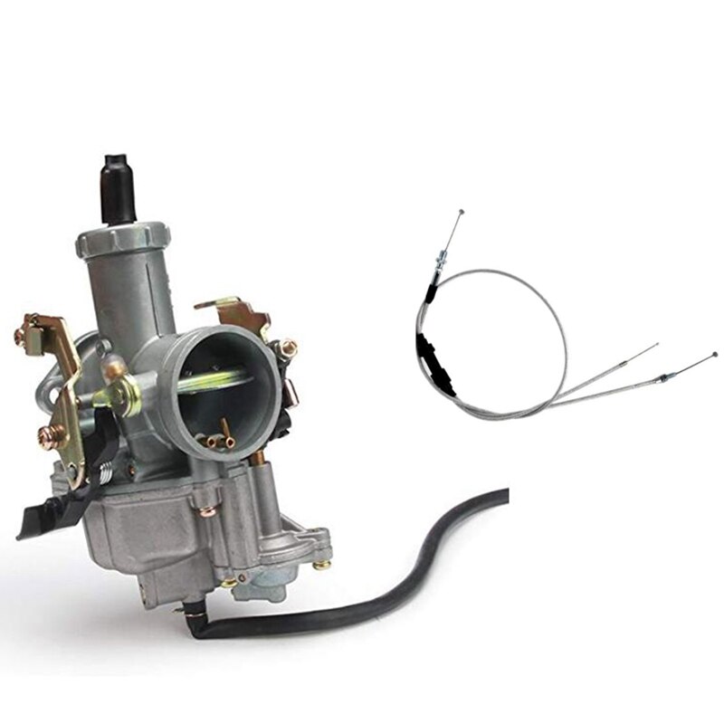 Pz30 30mm carburateur acceleratiepomp race voor 200cc 250cc voor keihin abm irbis ttr 250 met gaskabel: Default Title