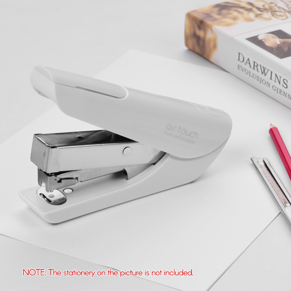 School Office Supplies Power Saving Desk Stapler Spring Powered Stapler 40 Sheet Capacity for Home Executive